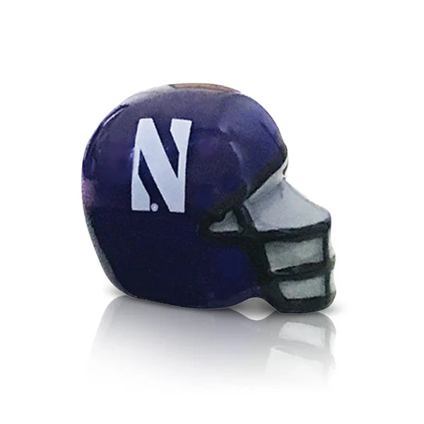 Nora Fleming Mini | Northwestern University Helmet