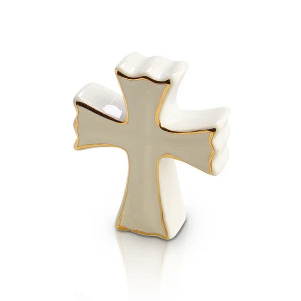 Nora Fleming Mini | White Cross
