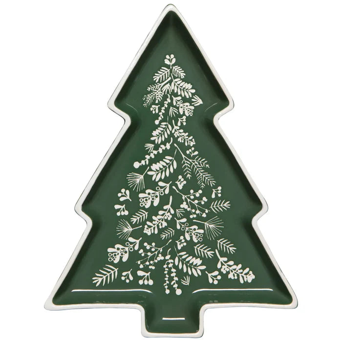 NOW Designs Shaped Tray: Winterberry
