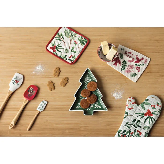 NOW Designs Shaped Tray: Winterberry