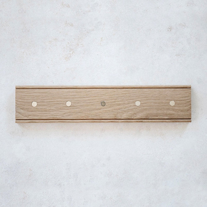 Oak Magnetic Knife Rack