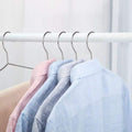 OIKA Hangers 40 Pack Coat Hangers Clothes Hangers Stainless Steel Strong Metal Standard Hanger 16.5 Inch