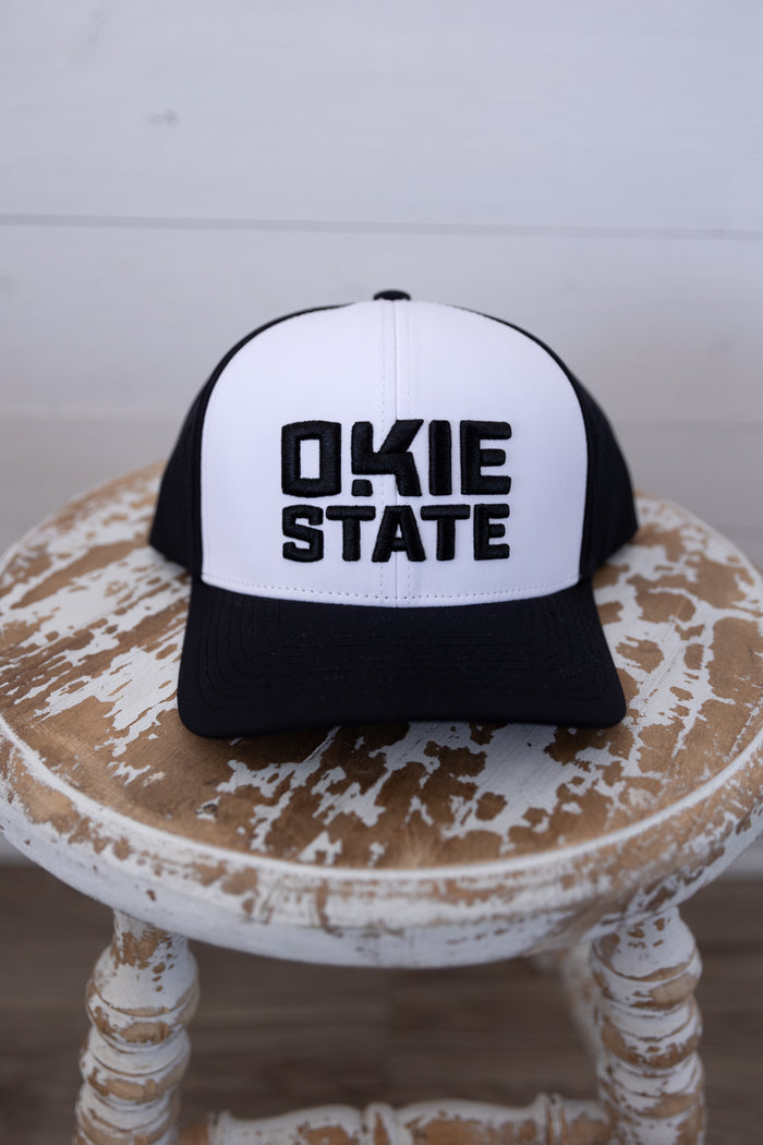 Okie State Performance XL White and Black