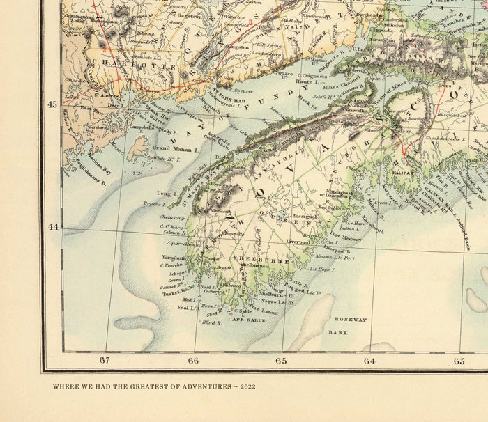 Old Map of Alcohol Pre-Prohibition in the USA, 1915 - State Prohibition & Licensing Laws Before 18th Amendment