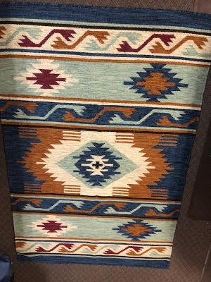 Original design from Del Sol Stores in a  handwoven wool Rug 2149
