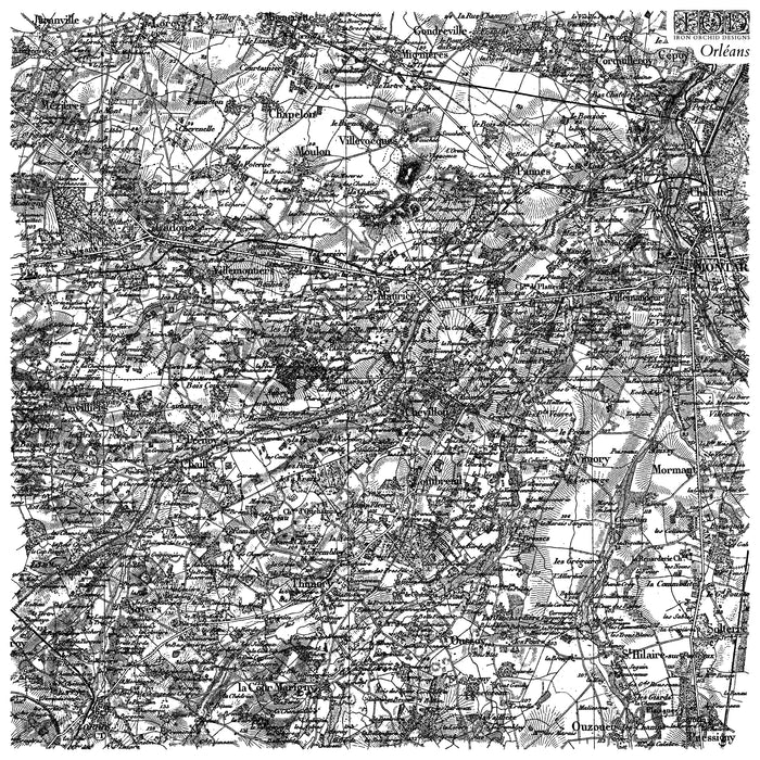 Orléans
IOD Stamp | 12” x 12” | Single Sheet