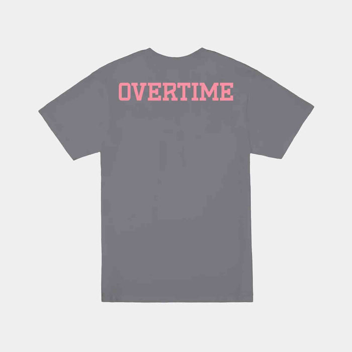 Rear view of the Overtime Classic Tee.
