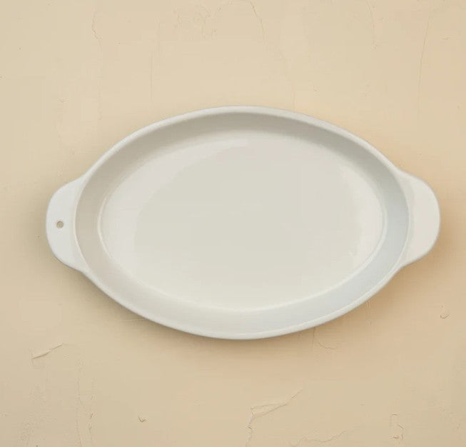 oval baker pinstripes