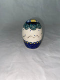 Pansy Salt & Pepper Cracked Egg - Shape S-115 - Pattern Pansy (J2B)