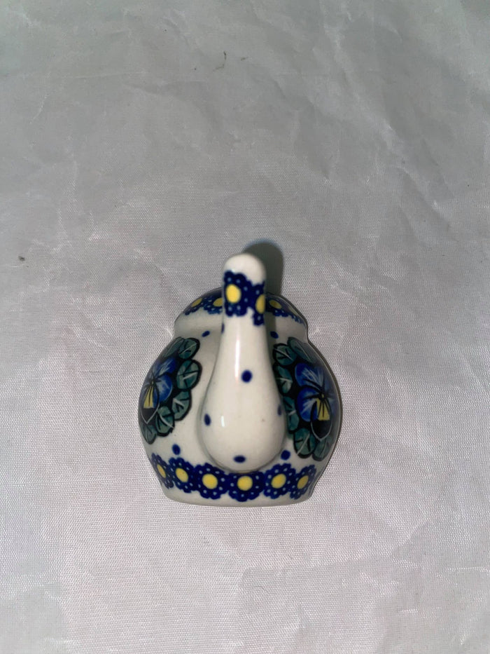 Pansy Teapot Key Holder - Shape W-009 - Pattern Pansy (J2B)