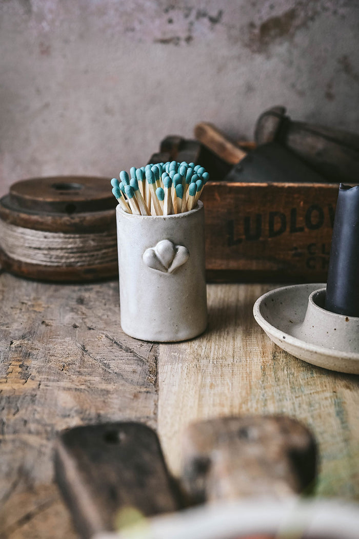 Petal Ceramic Match Holder