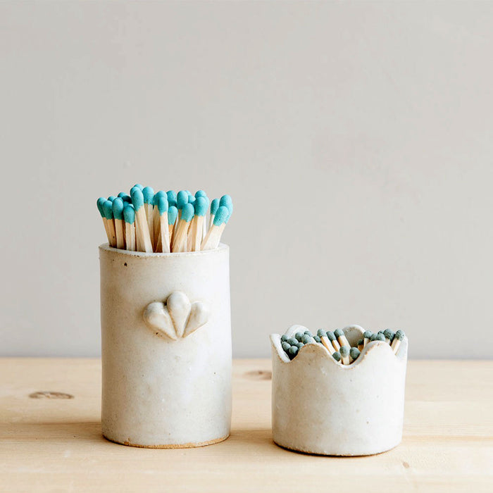 Petal Ceramic Match Holder