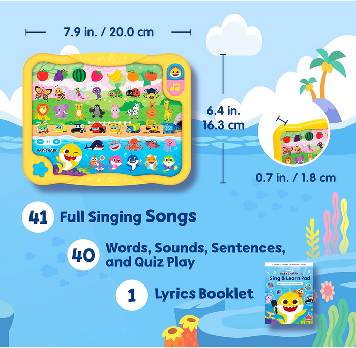 Pinkfong Baby Shark Sing & Learn Pad