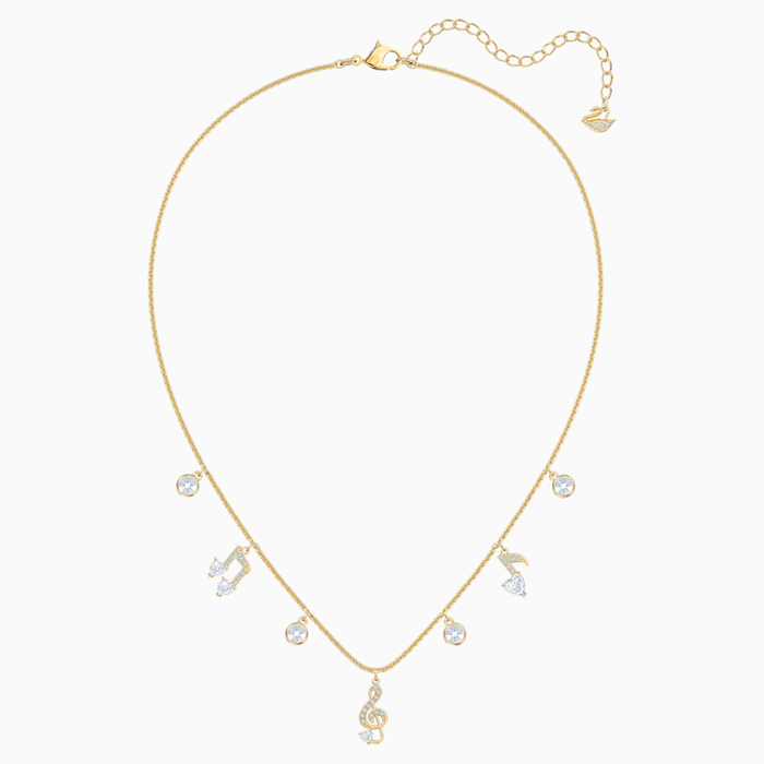 PLEASANT:NECKLACE CZWH/CRY/GOS