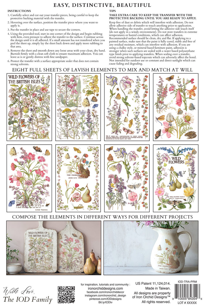 Primrose Isle
IOD Transfer | 8 Pages | 8” x 12” | Full Color