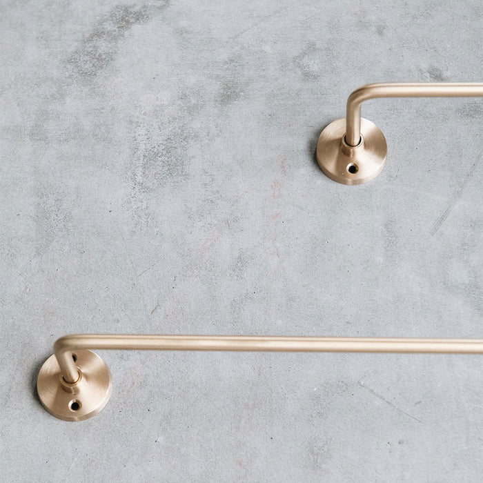Roan Iris Stillwater Bar - Antique Brass