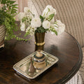 Roan Iris Tray - Polished Nickel