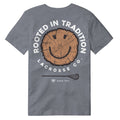 Rooted in Tradition Lacrosse Tee back view