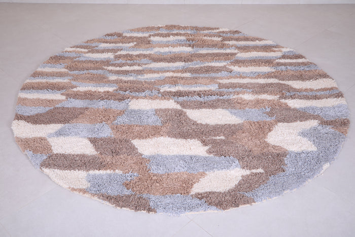 Round berber rug - Custom rounded handmade rug