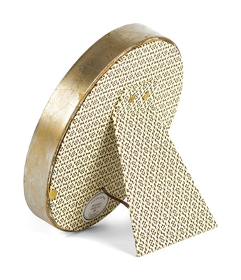 Round Gold Leaf Florentine Frame