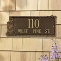 Seagull Rectangle Wall Address Plaque Whitehall ProductsOutside The Box Home & Garden Décor