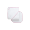 Seersucker Hooded Towel & Wash Cloth