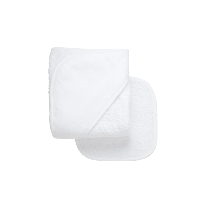 Seersucker Hooded Towel & Wash Cloth