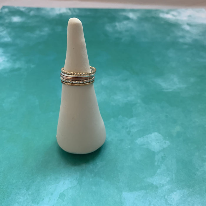 Silver Smooth Stacking Ring - The Catalyst Mercantile