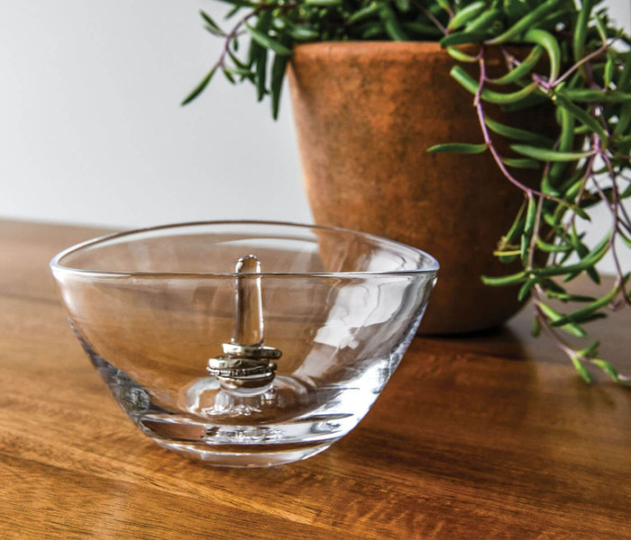 Simon Pearce Champlain Ring Holder