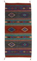 Southwest Design Acrylic Rug; 32"x64" HAZT64-2