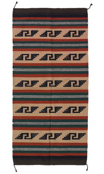 Southwest Design Acrylic Rug; 32"x64"