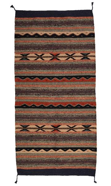 Southwest Inspired Design Acrylic Rug; 4'x6'; HAZT4X6-10