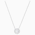 SPARKLING DC:NECKLACE CZWH/CRY/RHS