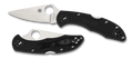 Spyderco Delica 4 - Flat Ground - Black FRN - C11FPBK - SNK/WTO - Home Office