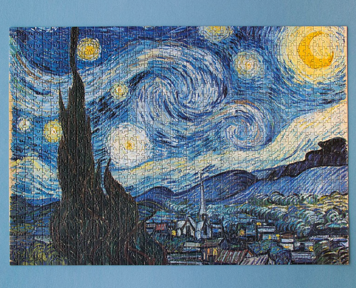 STARRY NIGHT VINCENT VAN GOGH PUZZLE