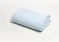 Stonewashed Basket Weave Baby Blanket