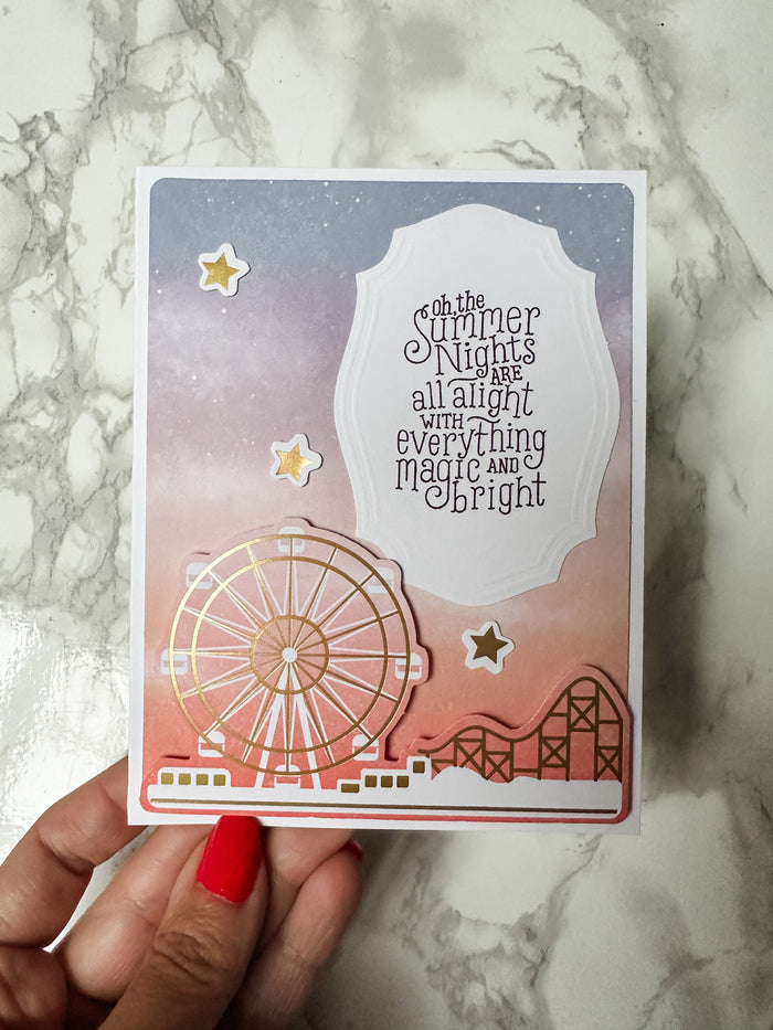 Summer Nights Greeting Card