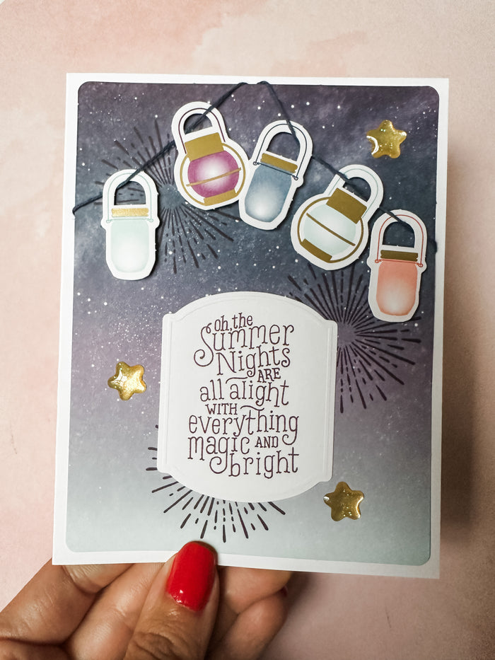 Summer Nights Greeting Card