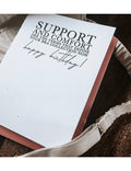Support and Comfort