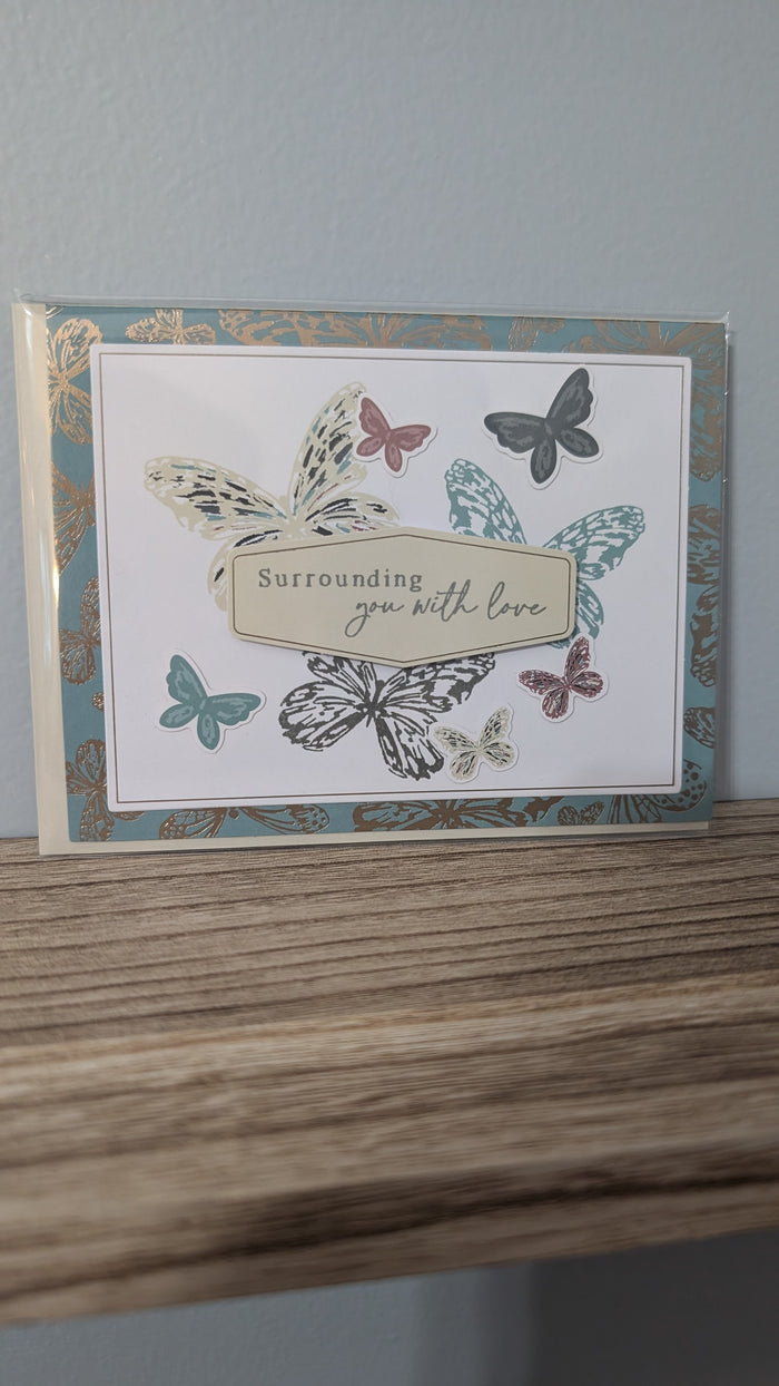 Surrounding You With Love Greeting Card
