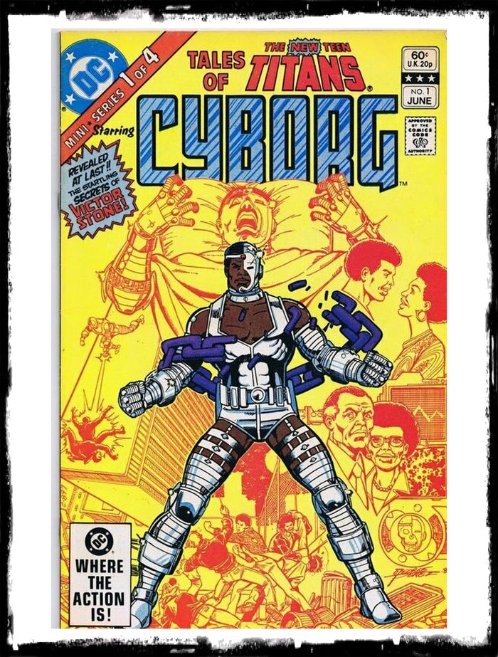 TALES OF THE NEW TEEN TITANS - #1 ORIGIN OF CYBORG (1982 - VF)
