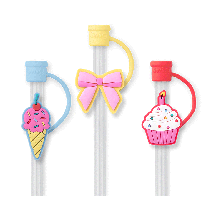 There It Is Straw Topper with Protective Cap