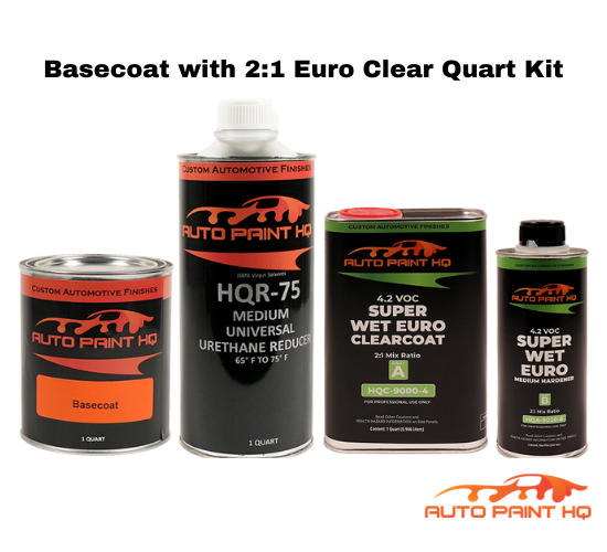 Toyota 6M2 Royal Jade Pearl Basecoat Clearcoat Quart Complete Paint Kit