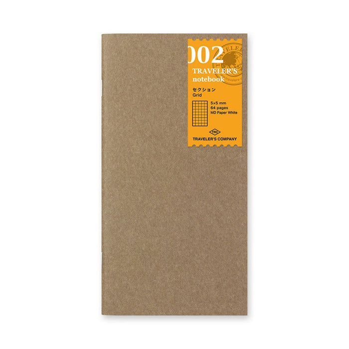 Traveler's Notebook Refill Grid - 002 Boston General Store