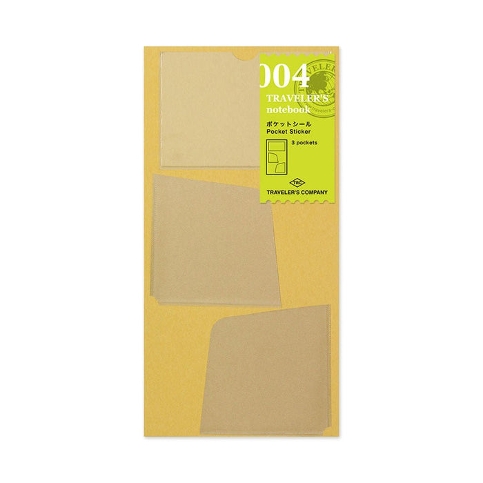 Traveler's Notebook Refill Pocket Stickers - 004 Boston General Store
