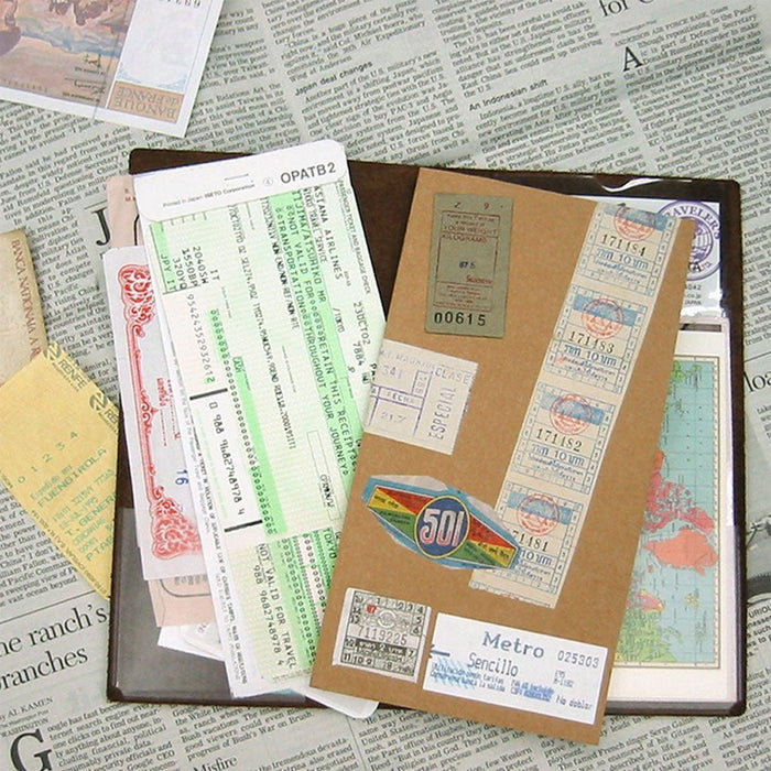 Traveler's Notebook Refill Pocket Stickers - 004 Boston General Store