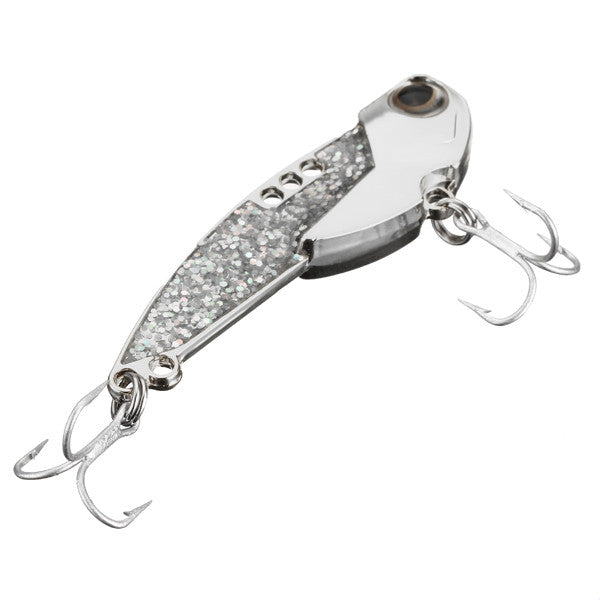 Treble Hooks Metal Lures Blade Artificial Bait For Bass Fishing - GhillieSuitShop