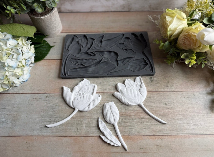 Tulips 6 x 10 IOD Mould