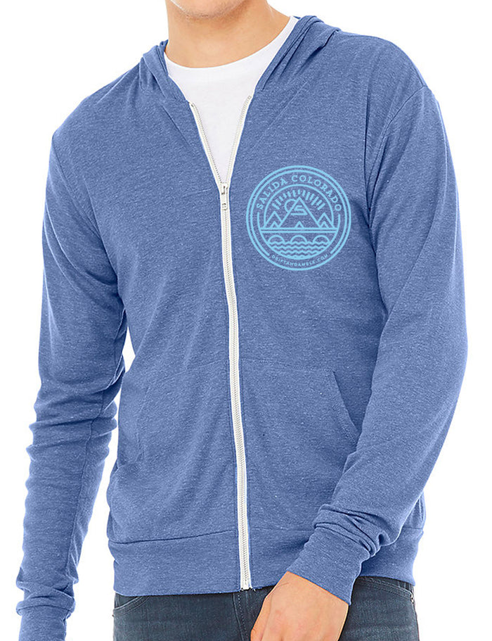 Unisex Salida S Mountain Lightweight Zip Hoodie