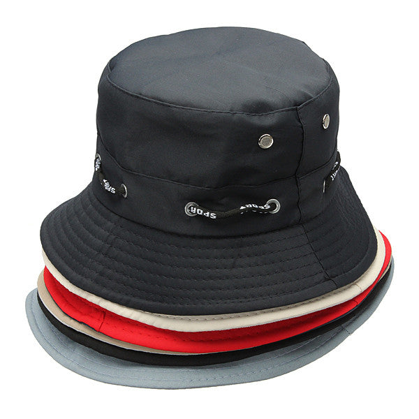 Unisex Sun Cotton Hat Summer Bucket Fishing Hiking Fedora Safari Cap - GhillieSuitShop